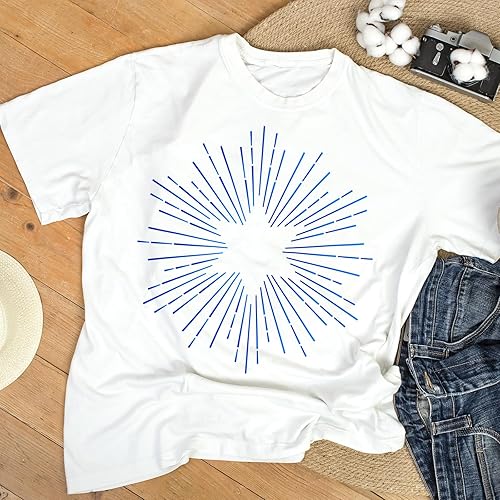 Miniatura 6 de FINGERINSPIRE Plantilla de pintura Cosmic Starburst de 11.8 x 11.8 pulgadas, plantilla de dibujo de estrellas brillantes reutilizables, para