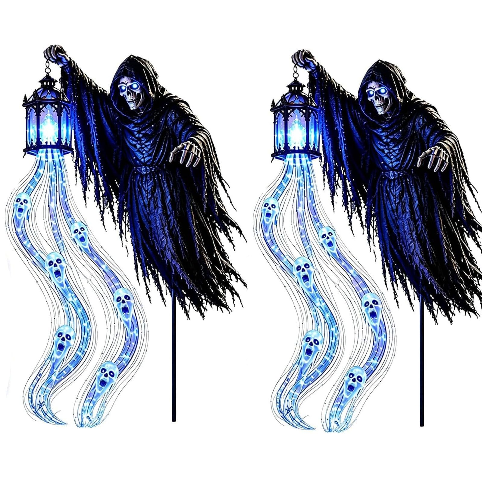 Halloween Soul Harvester Animated Garden Light (2PCS)