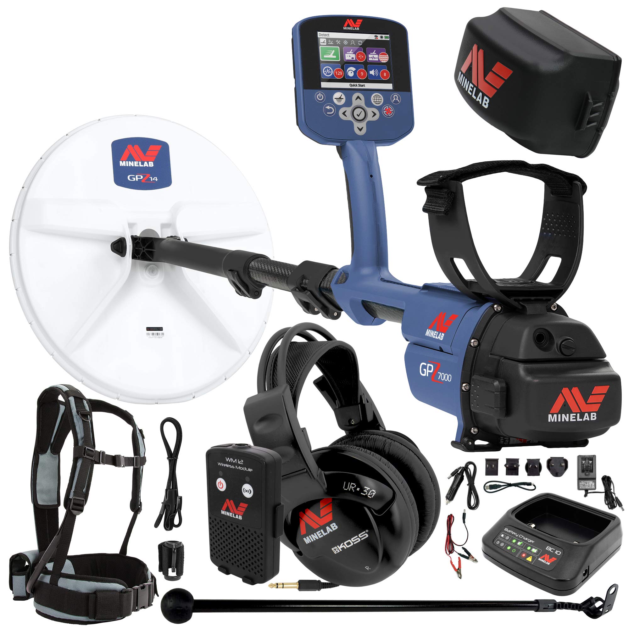 Amazon.com : Minelab GPZ 7000 Gold Detector Holiday Bundle with