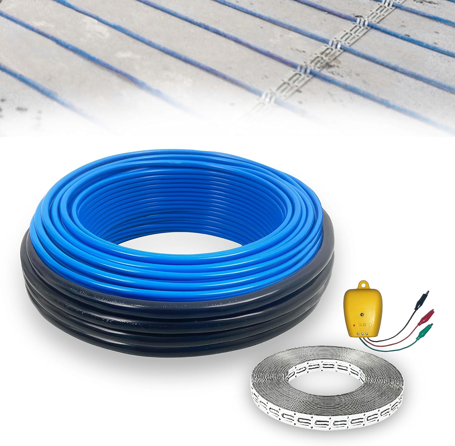 MAXKOSKO 40 Sq.ft,Electric Radiant Floor Heating Cable for Under Tile
