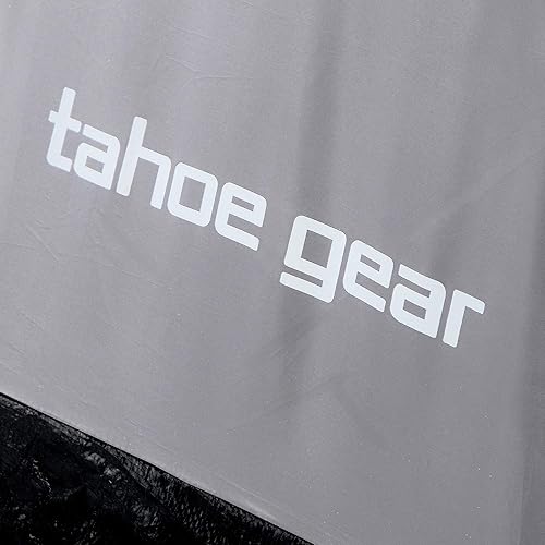 Miniatura 3 de Tahoe Gear Powell - Mochila de senderismo para 3 personas, 3 estaciones, para exteriores, con marco de campaña, verde y naranja