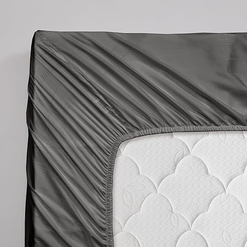 Miniatura 3 de Linenwalas Juego de sábanas de eucalipto tamaño individual XL, sábanas refrescantes transpirables, sábanas clásicas de primera calidad de lyocell