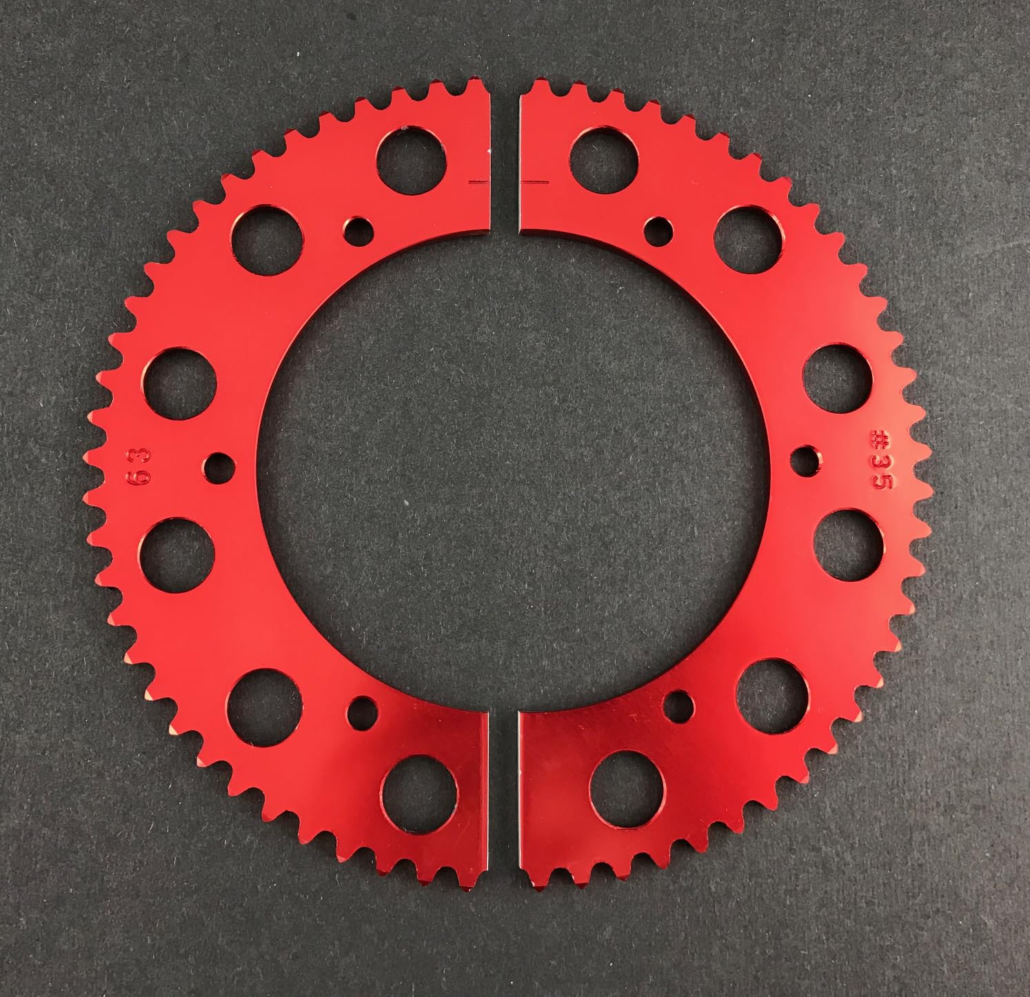 Amazon.com: OMB Warehouse Pit Parts Split Sprocket - 66 Tooth - 35