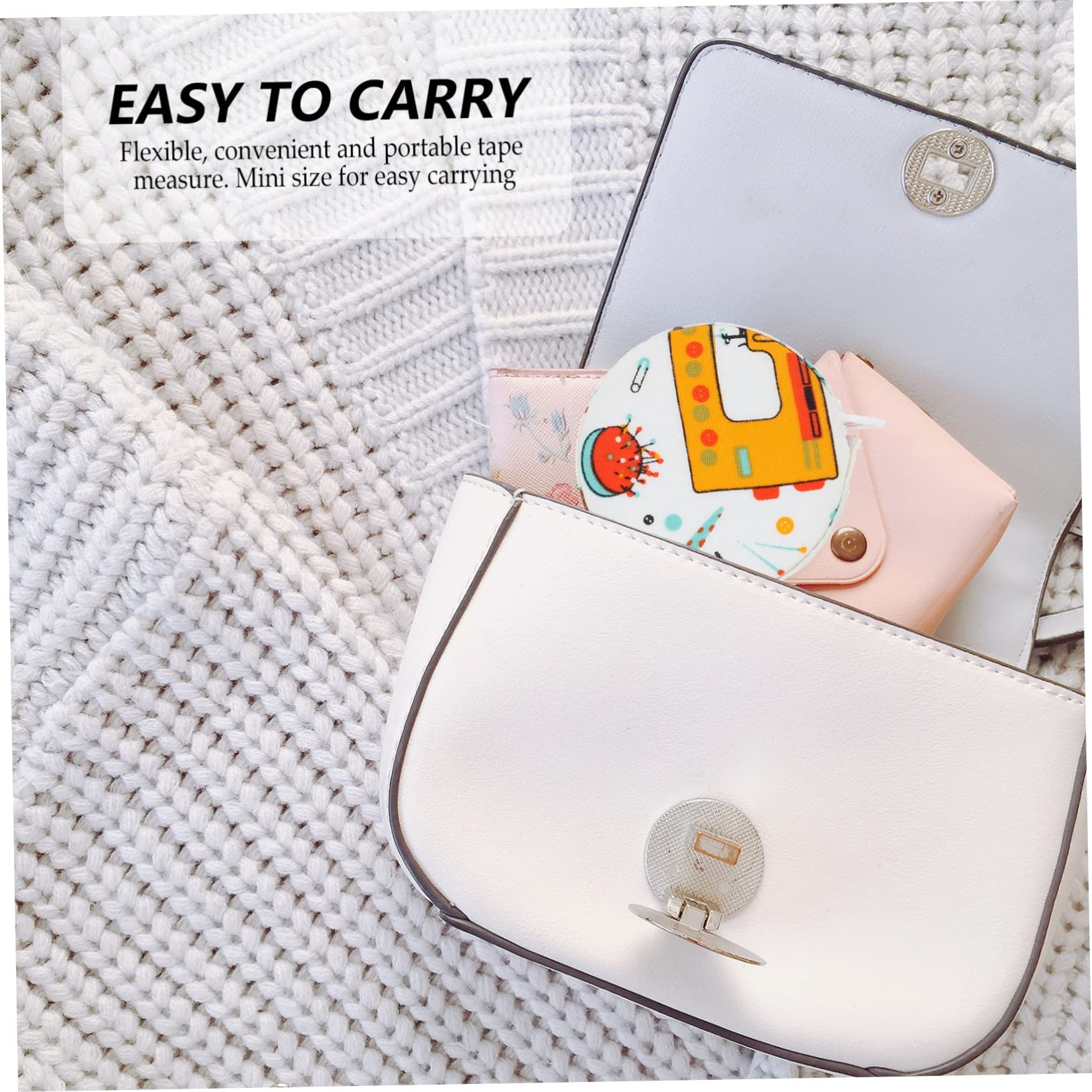 Gadpiparty Cinta De Retráctil Para Costura Y Manualidades De Herramienta Práctica Para Medición Ropa Y Sastrería 2 Piezas X 5