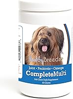 Vista 85 de Healthy Breeds Schnauzer miniatura todo en uno multivitamínico suave masticable 90