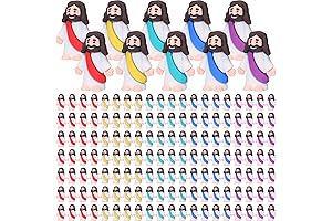 150-Count Barydat Miniature Jesus Figurines for Multipurpose Holiday Decorations and Religious Events