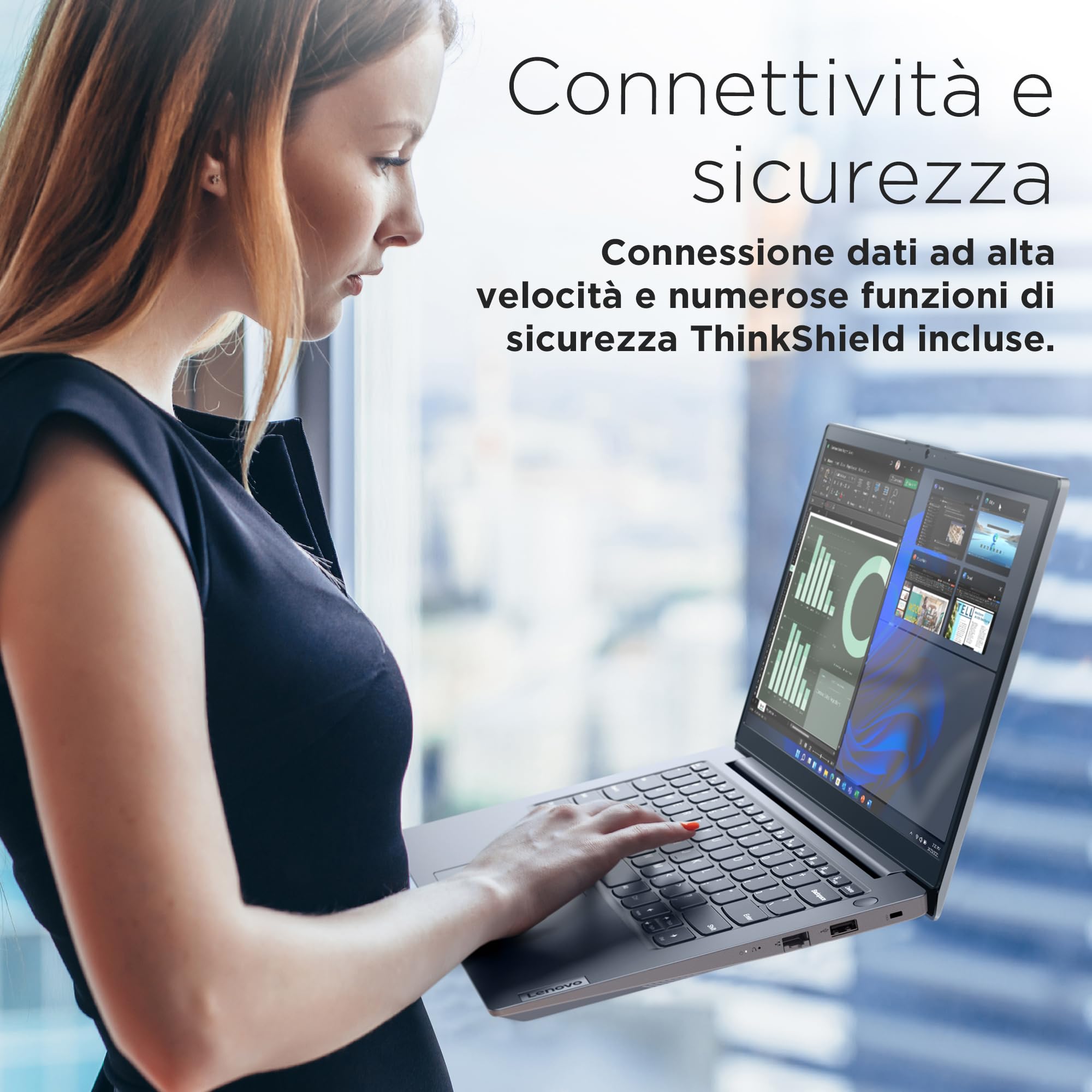 Lenovo V15 G4 IRU Notebook 15.6 Pollici Windows 11 Pro Intel Core i5-13420H 16GB DDR4 512GB SSD NVMe FHD