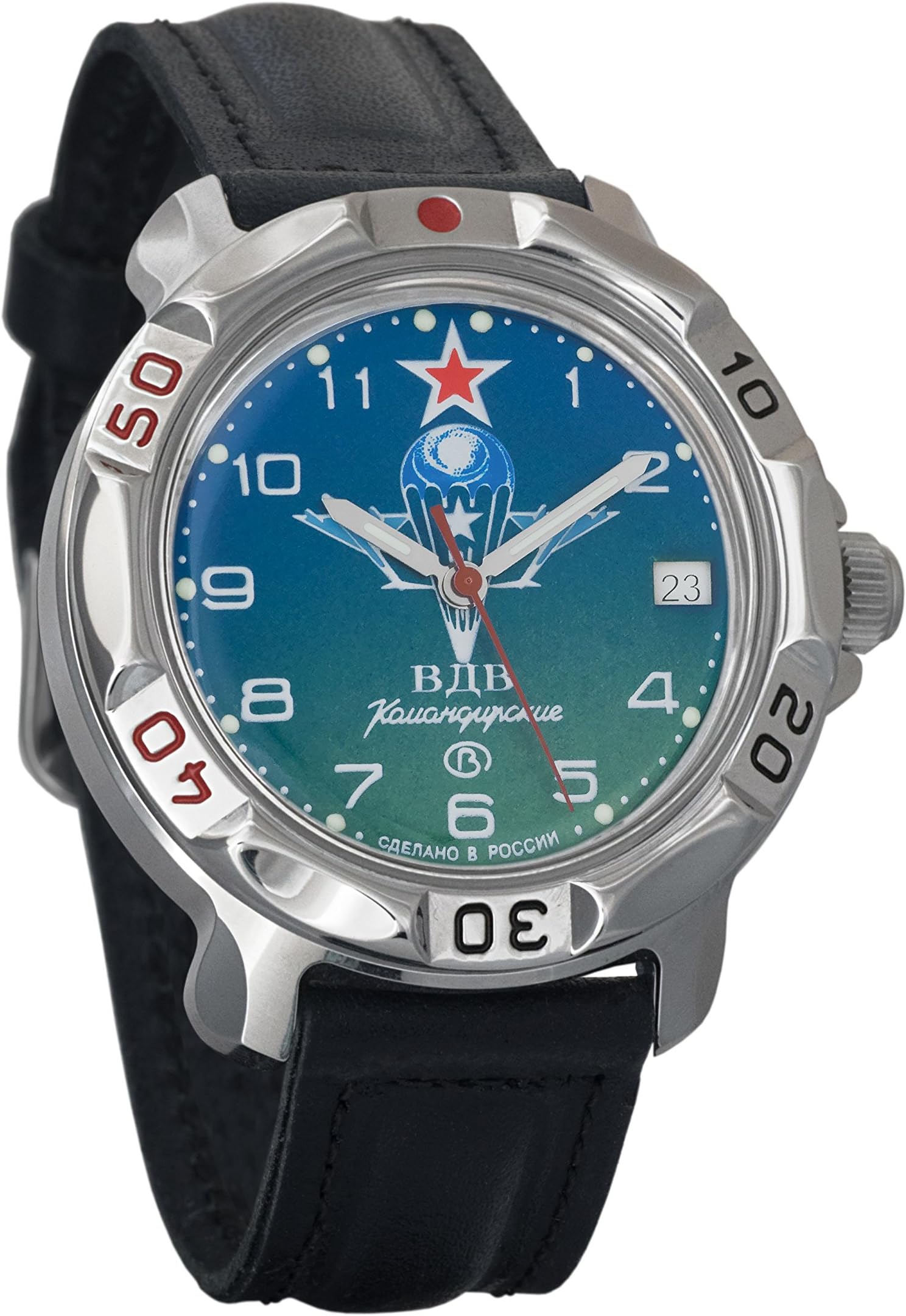 Vostok Komandirskie Military Russian Mechanical Mens Wrist Watch 2414/811818