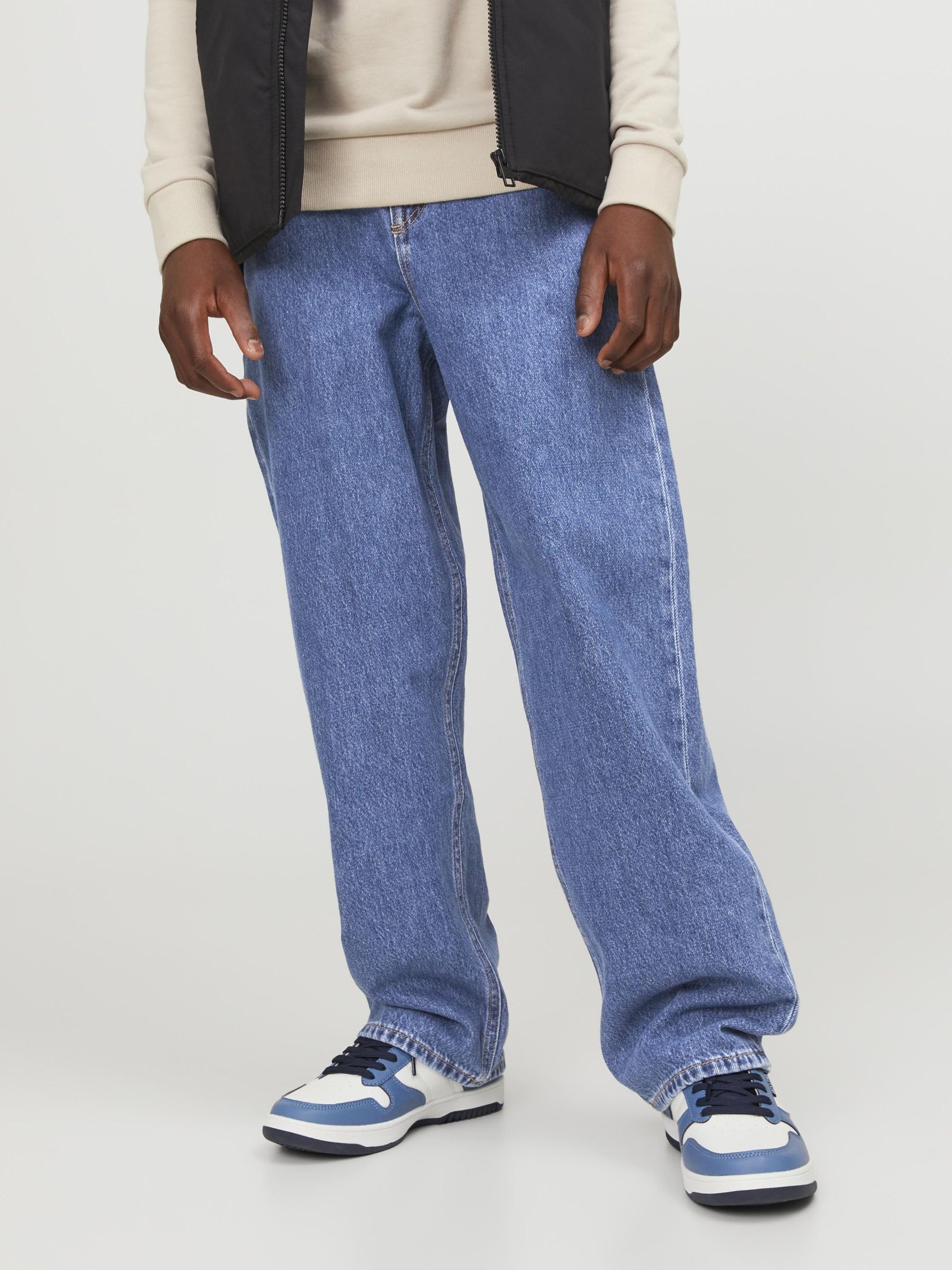 JACK & JONES Boy Baggy Fit Jeans JJIALEX JJORIGINAL AKM 412 NOOS JNR