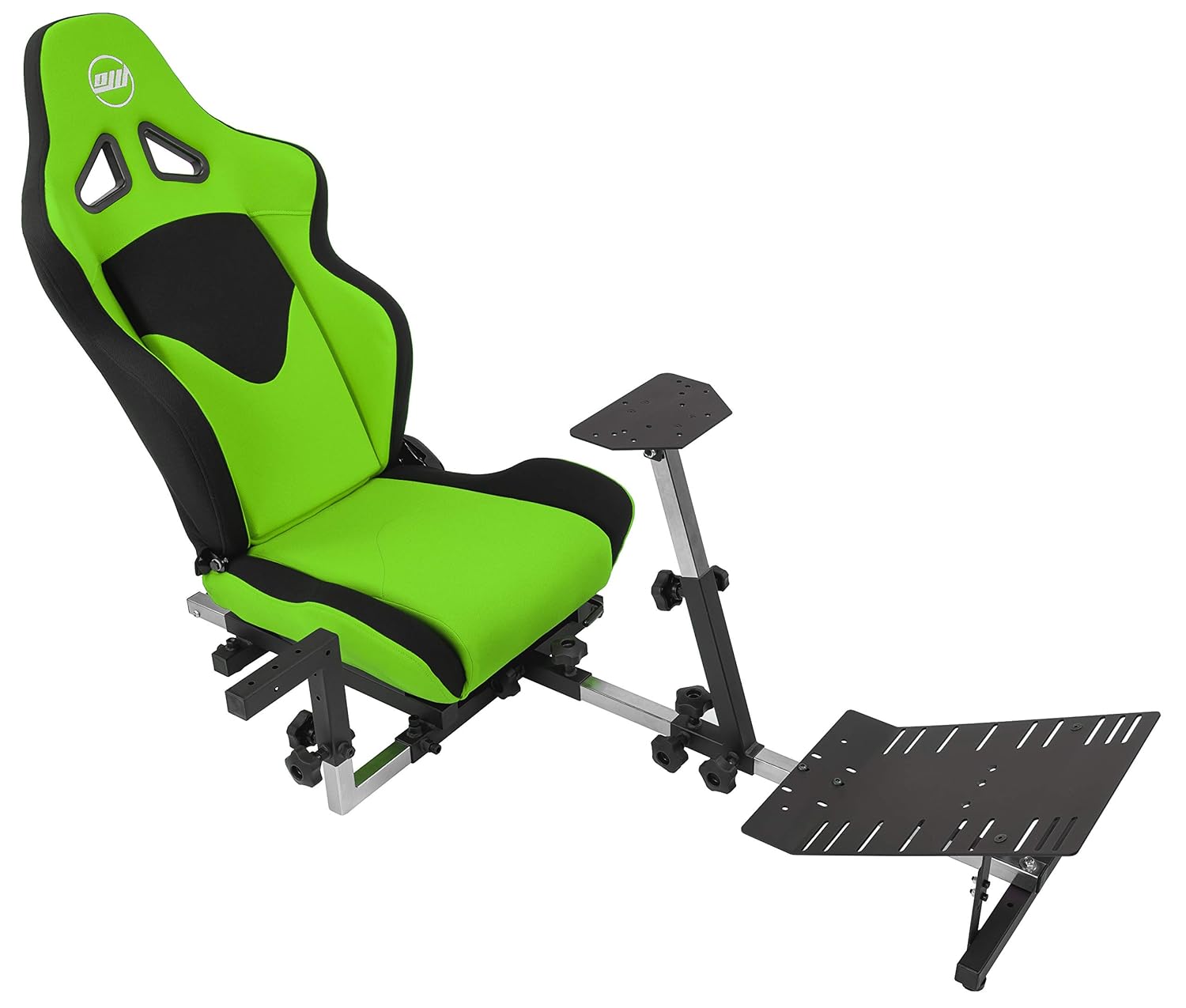 Gеt Chеар Prісе OpenWheeler GEN3 Racing Wheel Stand Cockpit Green on Black | Fits All Logitech G923 | G29 | G920 | Thrustmaster | Fanatec Wheels | Compatible with Xbox One, PS4, PC Platforms