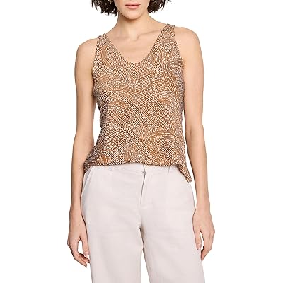 NIC+ZOE Swirling Sands Woven Tank Top Women