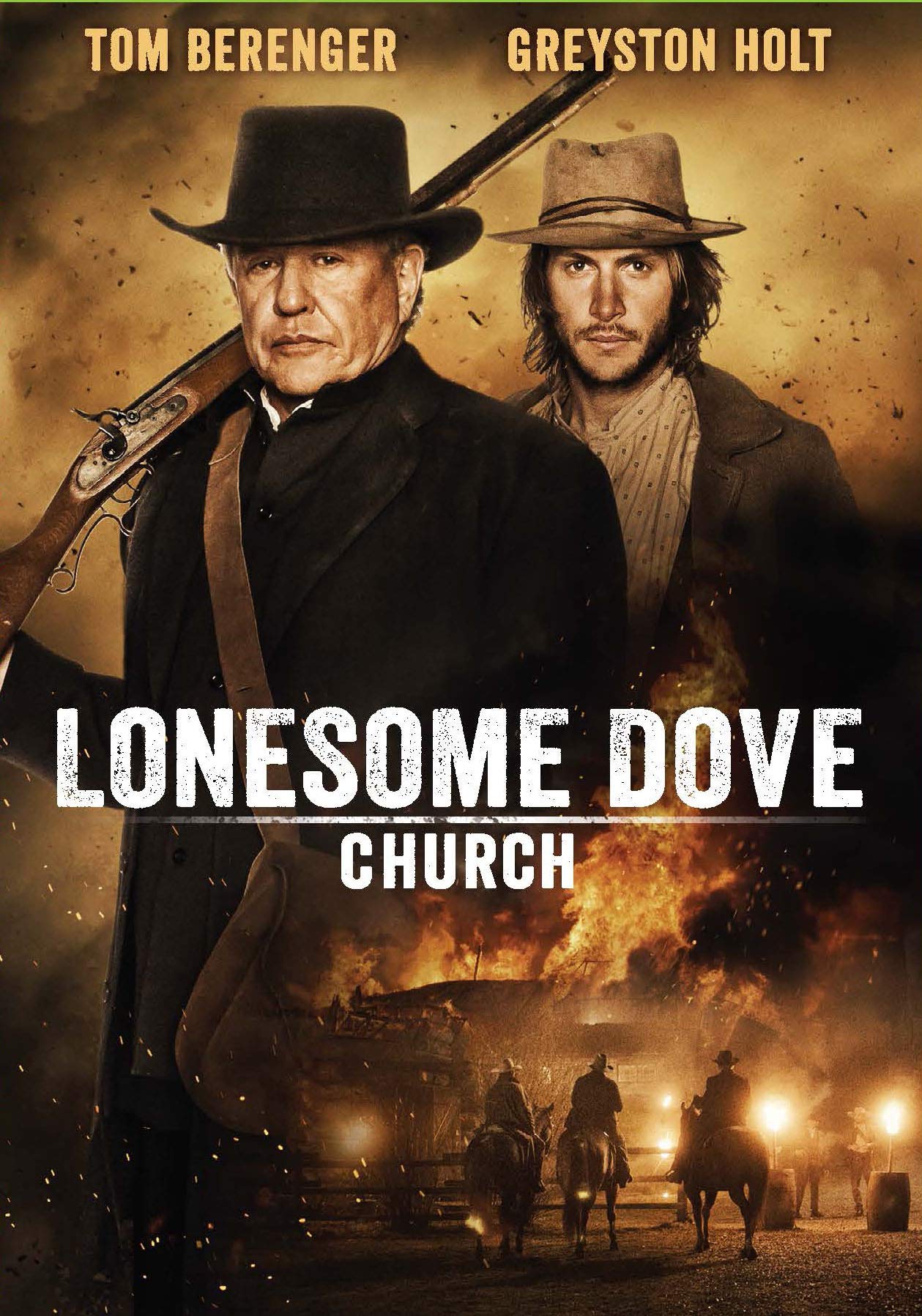 DVD Lonesome Dove Church importación USA película western clásico en formato físico original