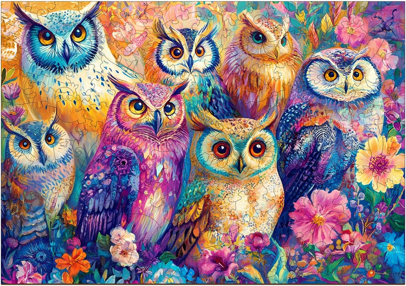 Wooden Jigsaw PuzzlesWood Puzzles Adult Unique Shape