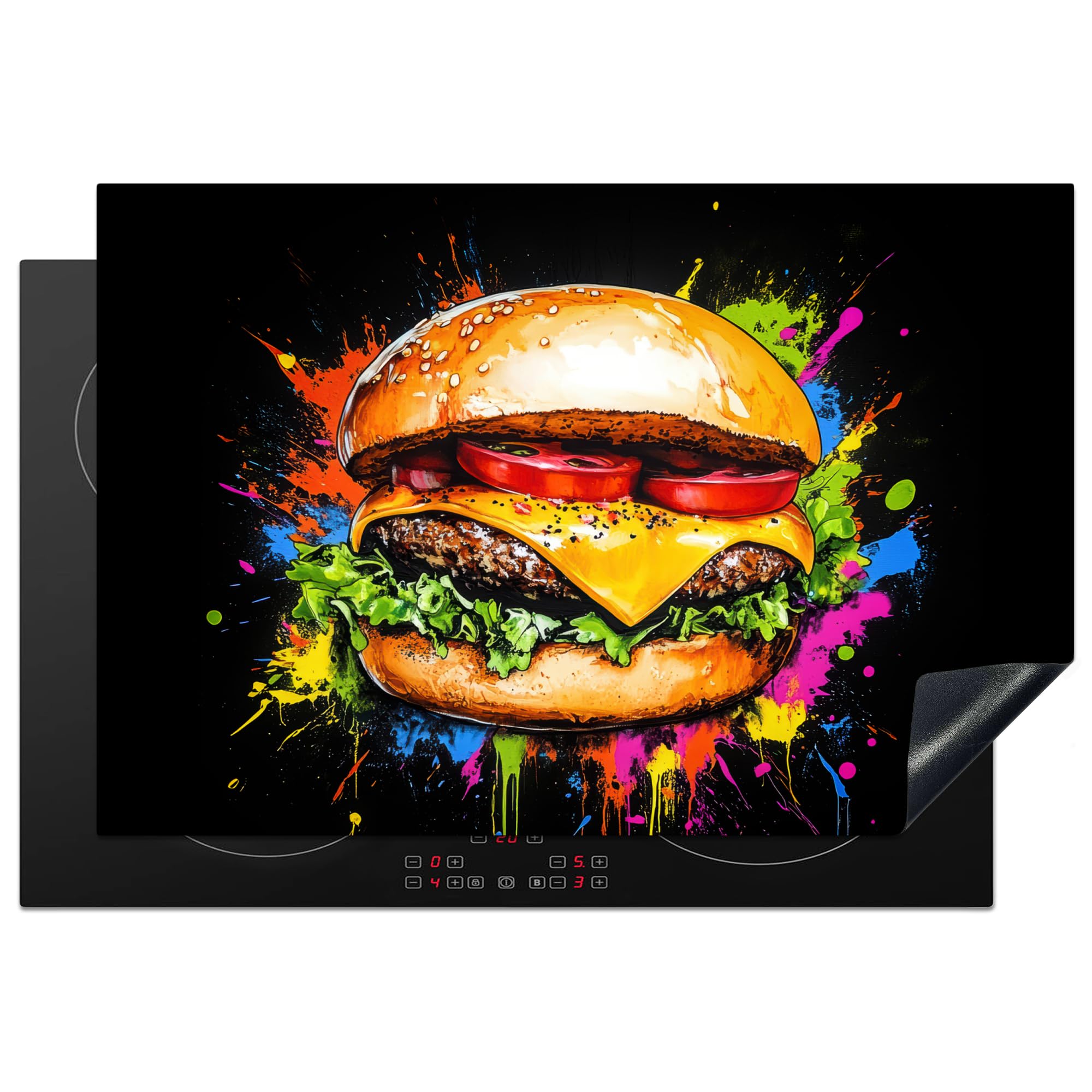 KitchenYeah© Induction Hob Cover Protector Mat Kitchen Universal Ceramic