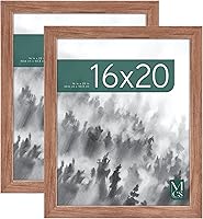 Vista 23 de MCS - Marco para póster con estilo de museo, en madera de granero, de 16 x 20 pulgadas, 2