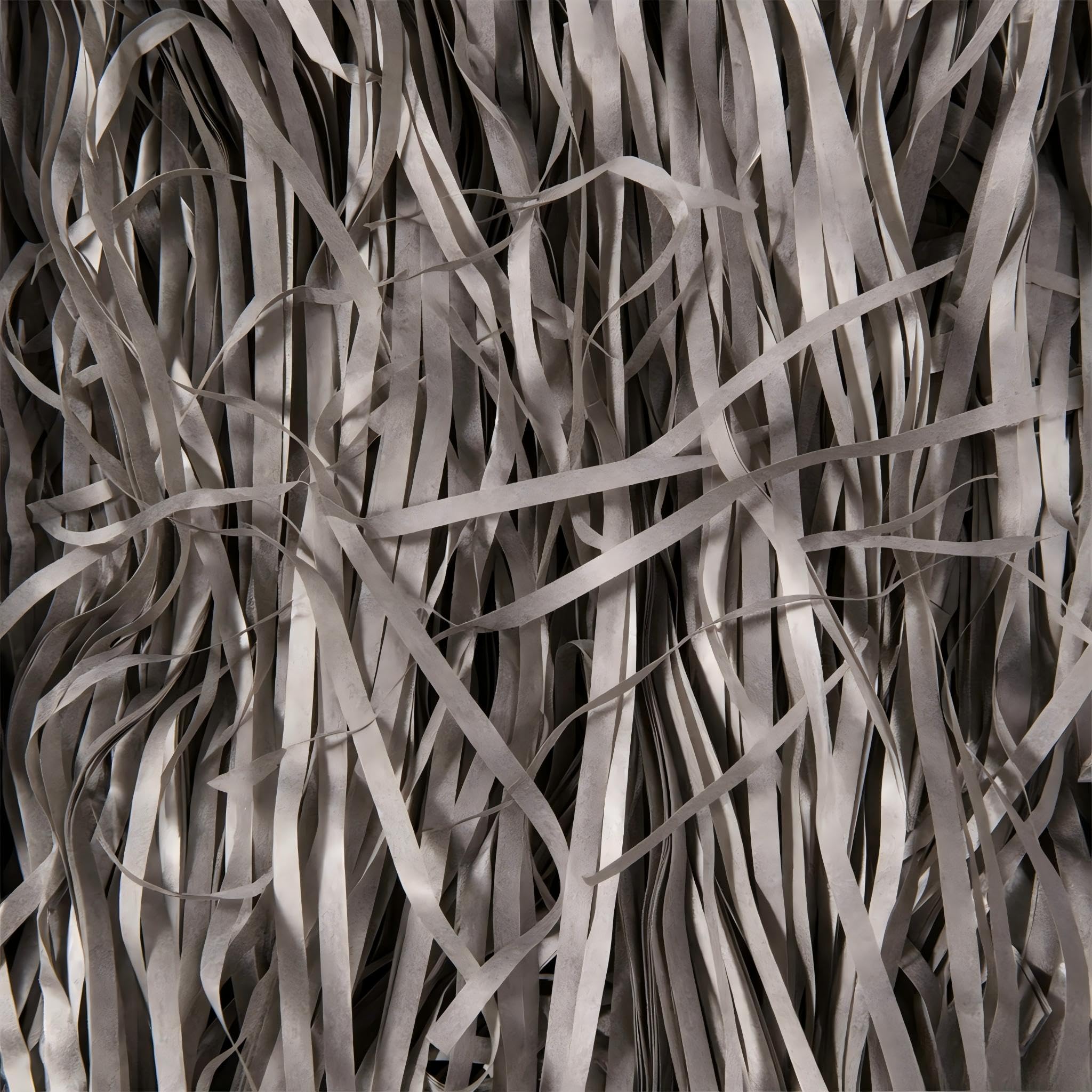 Deep Grey Shredded Tissue Paper 100g - Grey Shredded Paper for Gift Boxes and Hampers - Ideal Hamper Filling for Birthday, Wedding, Father's Day, Anniversary, Christmas, New Year and All Occasions
