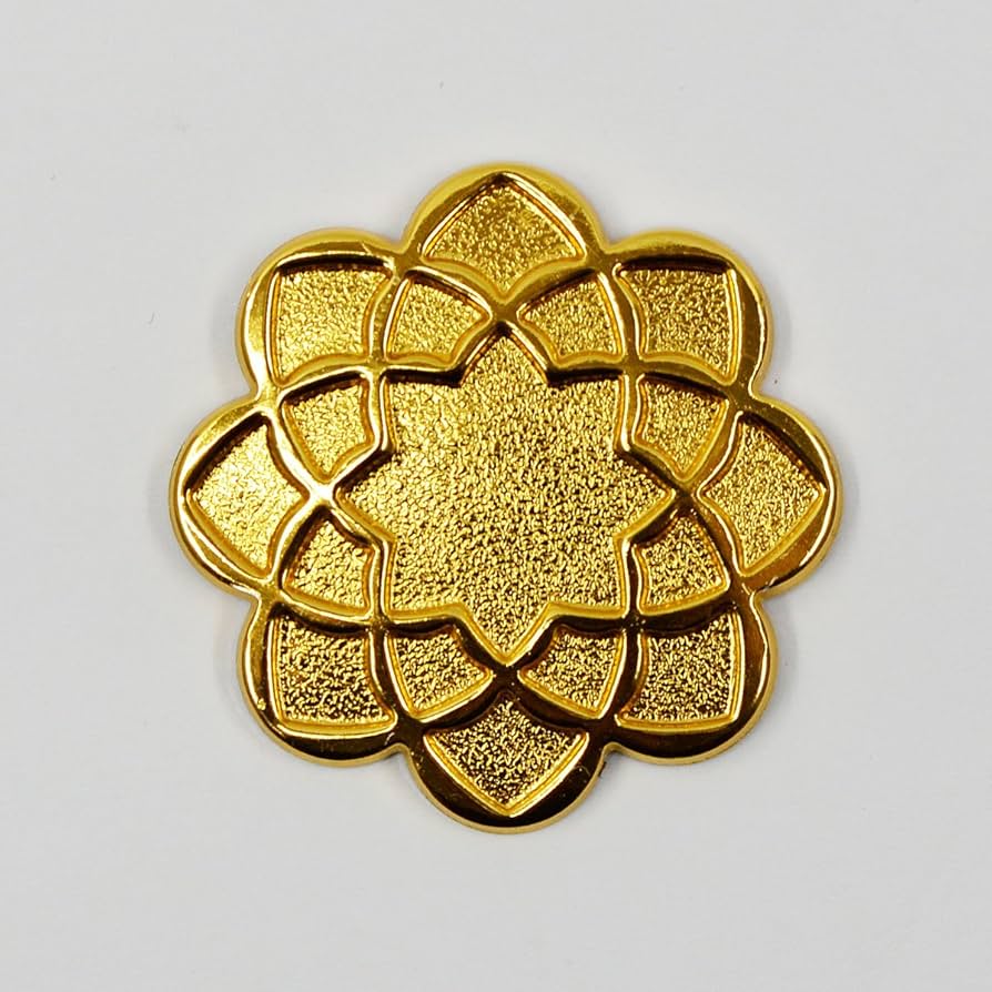 Amazon｜学会八葉紋/平型タイプ【3サイズ展開：ミニ・SS・S