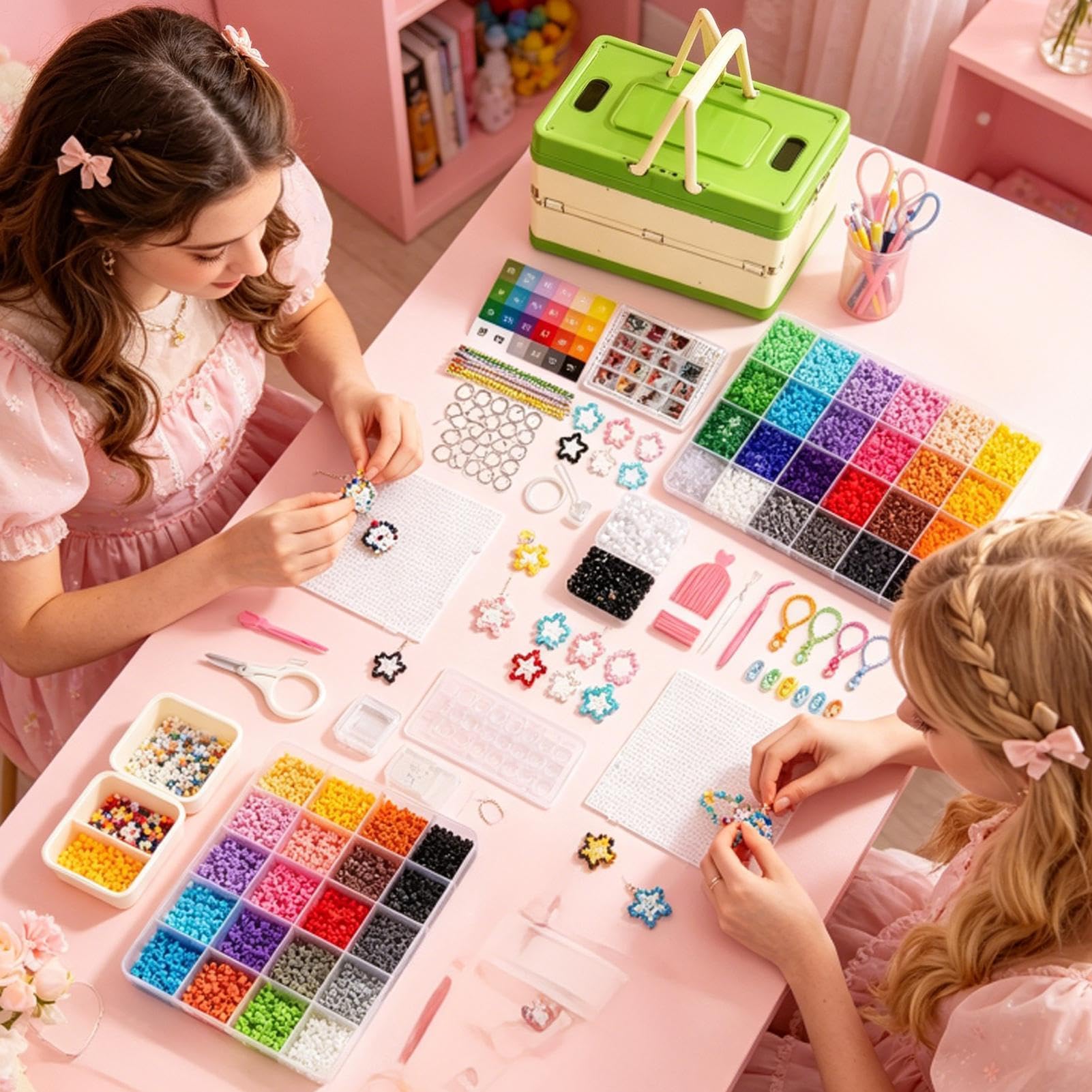 Generisch Bügelperlen DIY Zubehör zum Dekorieren und kreativen Gestalten