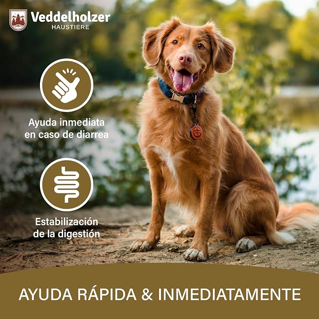 Foto 2 de 7 de Veddelholzer 50 Comprimidos masticables para la diarrea. Complemento alimenticio para Perros y Gatos…