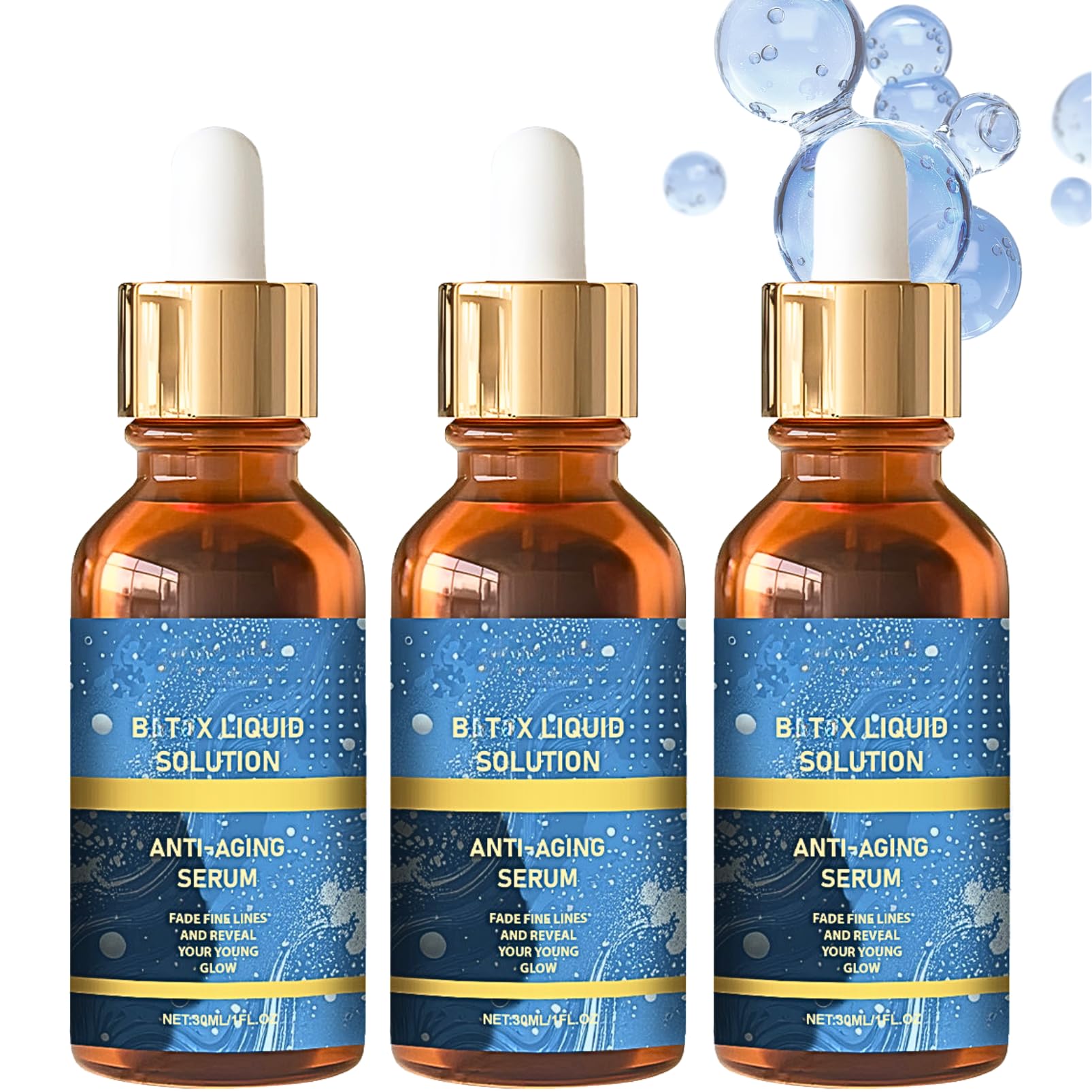 3 PCS Olavitas Serum Skincare Set, Olavitas Liquid Solution, BotO-X Face Serum