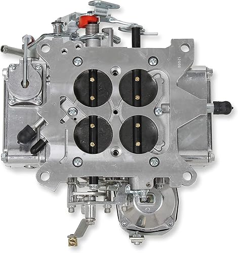 Miniatura 7 de NUEVO CARBURADOR HOLLEY STREET WARRIOR, 600 CFM, 4160, CHOKE MANUAL, SECUNDARIOS DE VACÍO COMPATIBLES CON CHRYSLER, GM y FORD 700R4/200R4 Palanca de