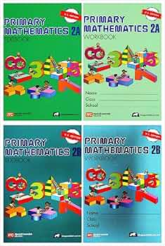 公式 Singapore Math 2B 3冊セット Singapore Math – Level 2B Math Practice Workbook for 3rd