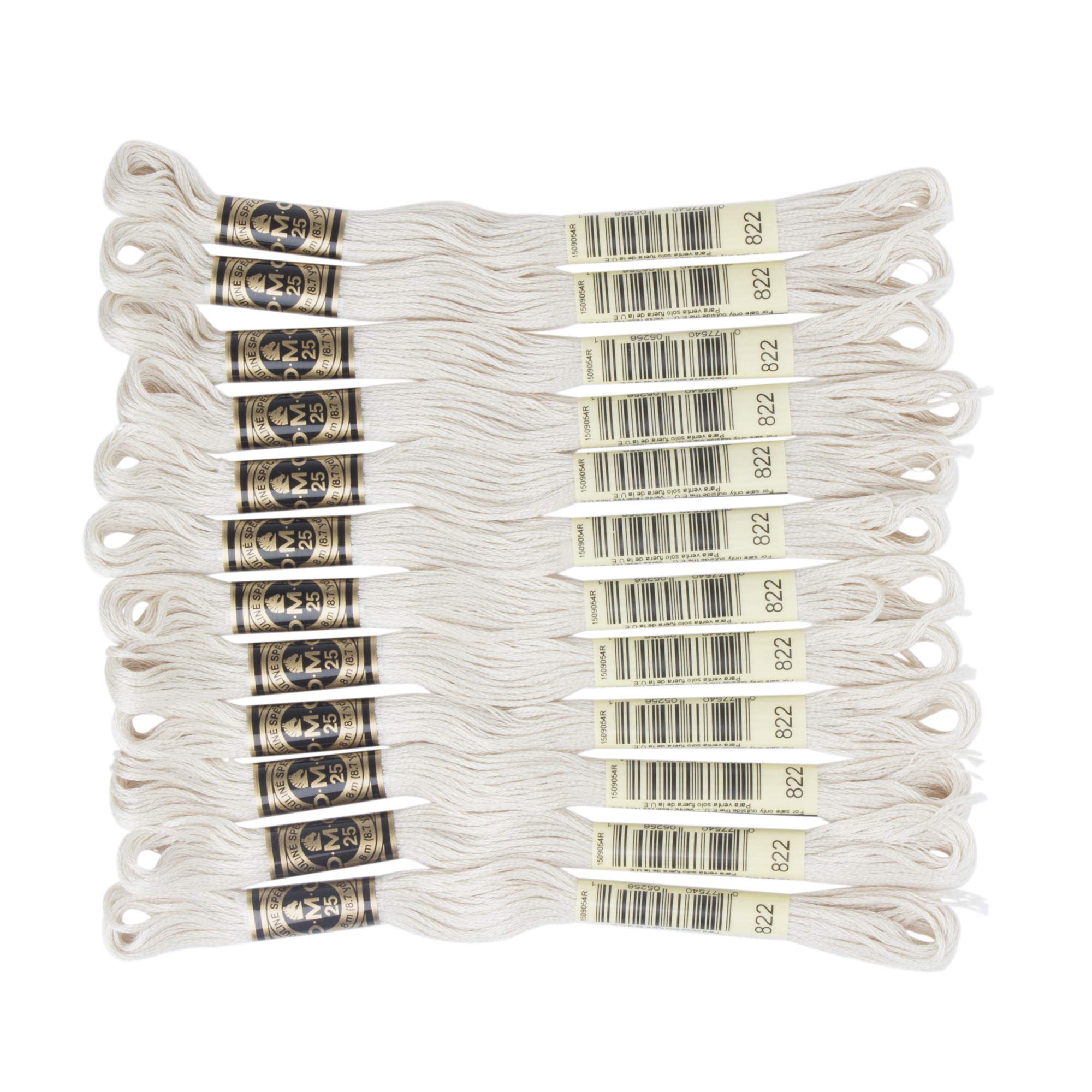 DMC 6-Strand Embroidery Cotton Floss, Light Beige Grey