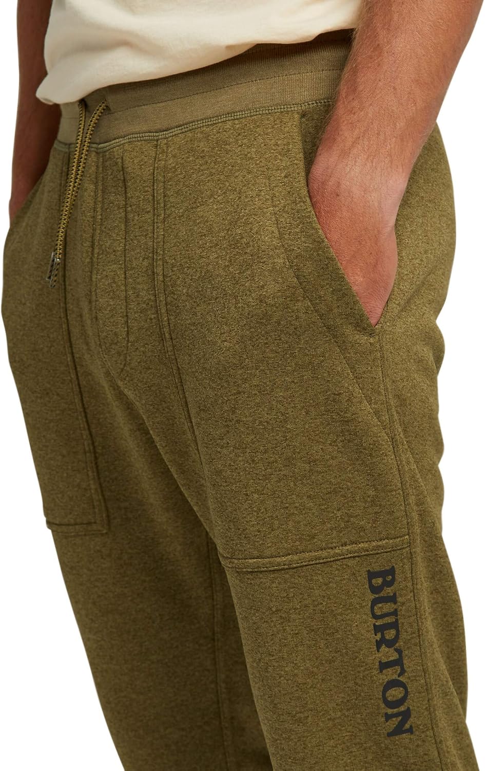 Burton Mens Oak Pant, Martini Olive Heather New, X-Small