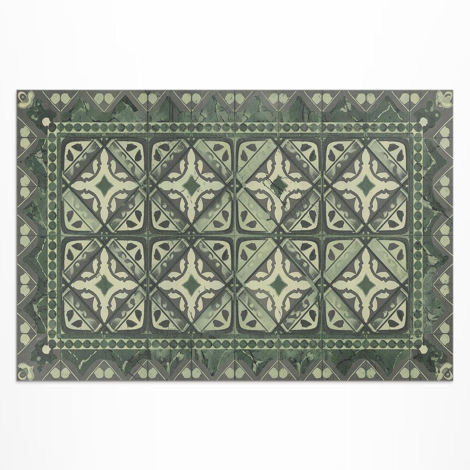 Tapis extérieur PVC anti-décoloration 120x180 cm contre usure soleil
