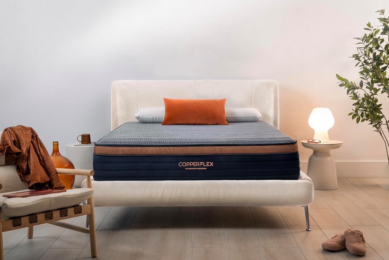 Brooklyn Bedding CopperFlex 12" Foam Mattress with Zoned Foam