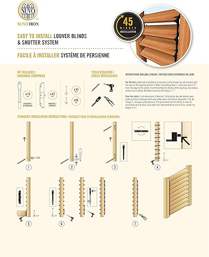 Miniatura 7 de Nuvo Iron LSB48 - Sistema de hardware con capacidad para hasta 11 tableros, color negro