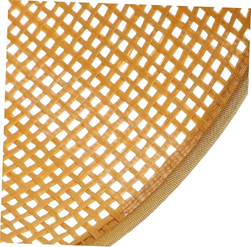 Miniatura 3 de Pantalla de lámpara de ratán, pantalla de tambor, pantalla de lámpara tejida, cubierta de luz cilíndrica tejida natural, pantalla de lámpara de