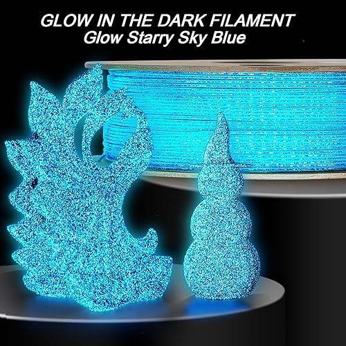 Miniatura 9 de YOUSU Filamento de ácido poliláctico (PLA) para impresora 3D de 0.069 pulgadas (0.069 in), serie camaleón, filamento negro de 2.2 libras (2.2 lbs).