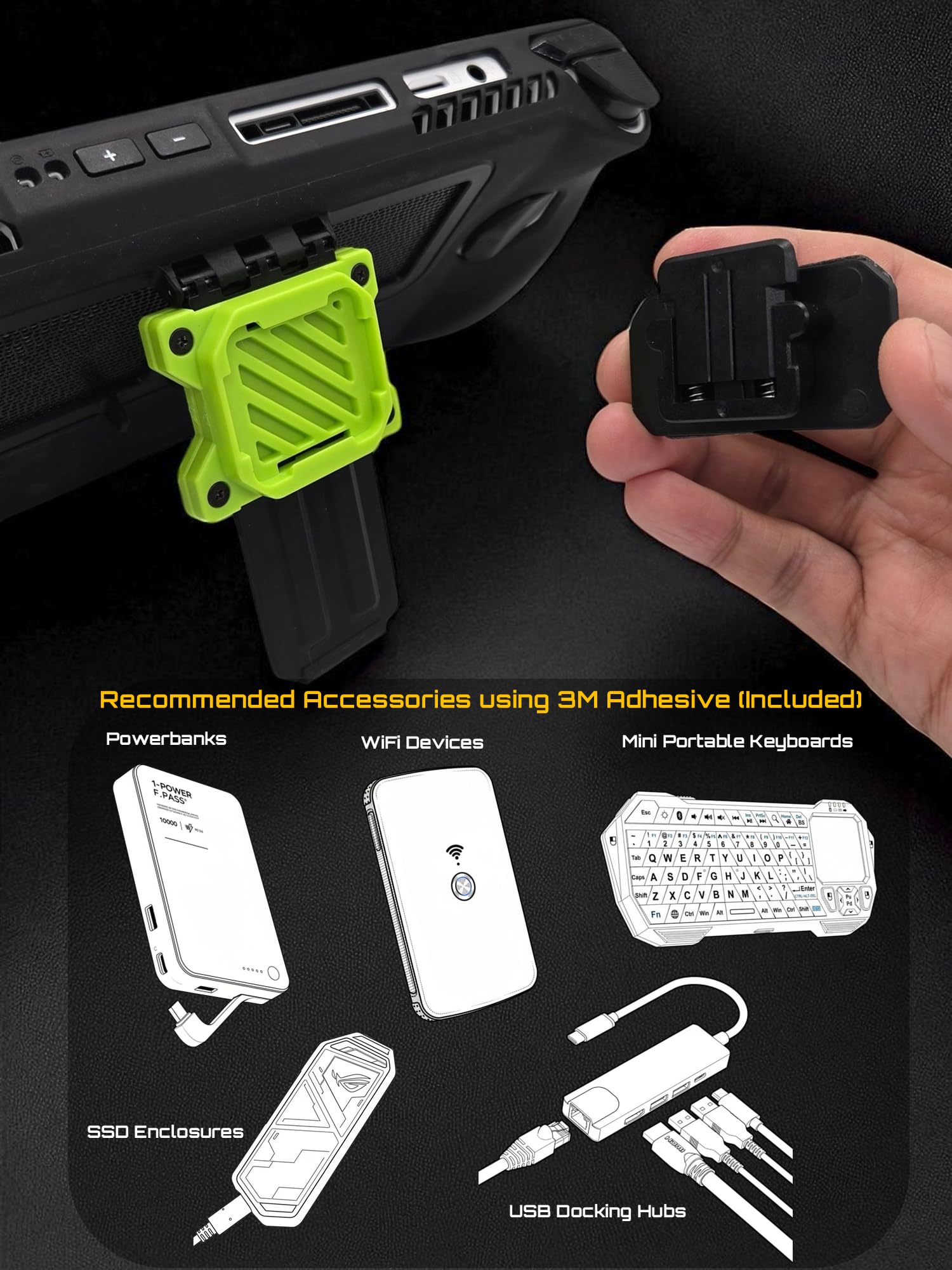 Full Accessories Attachment Bundle: for DBRAND Killswitch Case for