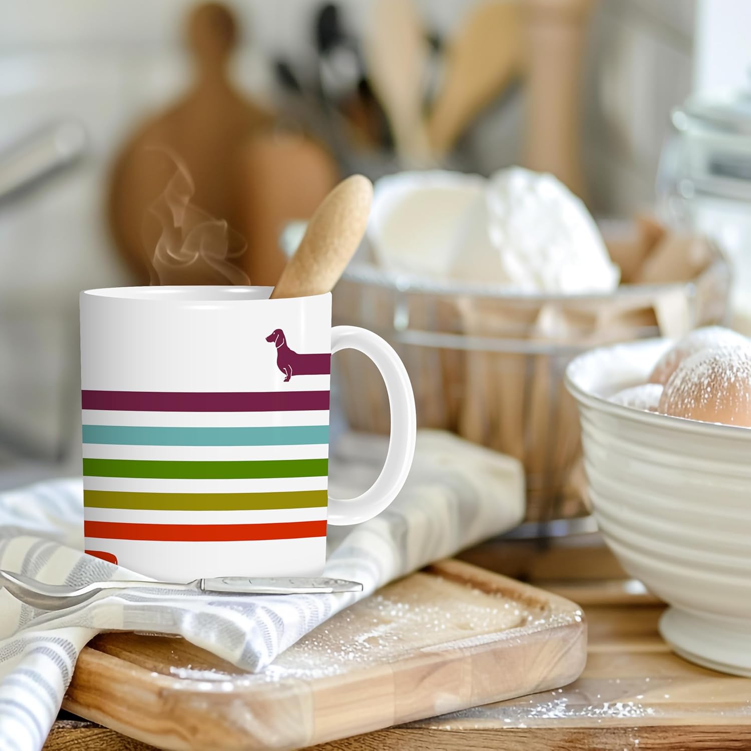 Dachshund Gifts Coffee Mug,Dog Lover Gifts,Dachshund Mugs,Birthday Christmas Gifts for Woman,Gifts for Dachshund Lover Coffee Mug 11Oz - Image 2