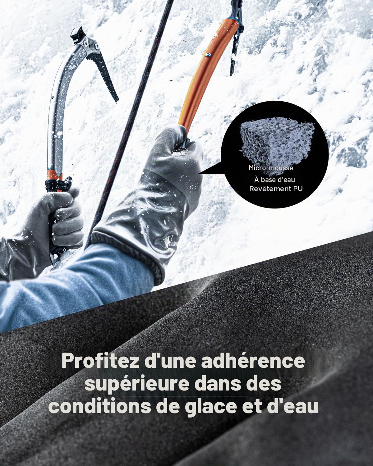 toolant Balaena Waterproof Winter Gloves Gants d'hiver Mixte