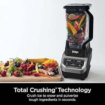 NINJA プロフェッショナル ブレンダー 1000W Ninja Professional 1000W Blender with Auto-iQ, Total