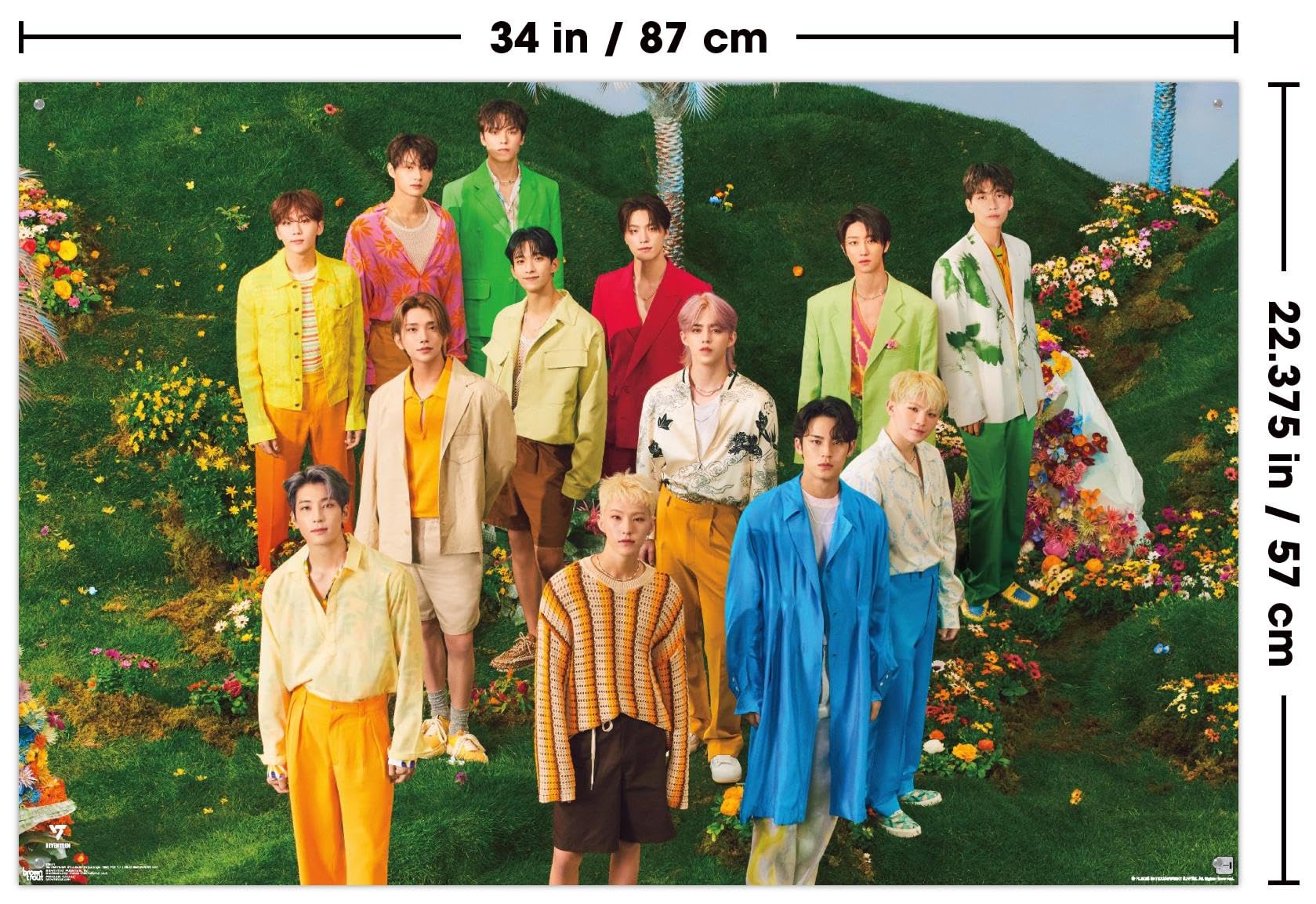 SEVENTEEN ポスター Amazon.com: Trends International SEVENTEEN 4th Album Repackage