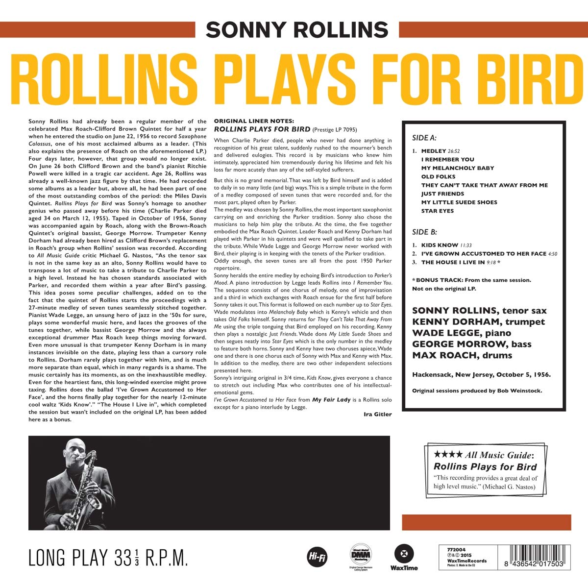 Plays For Bird