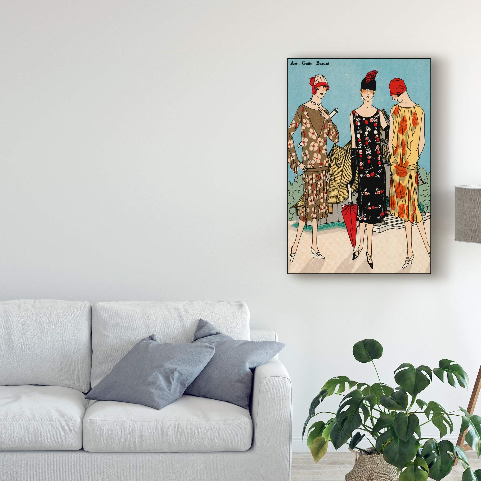 Amazon.co.jp: Trademark Fine Art Vintage Couture I 作者 不明 12x19
