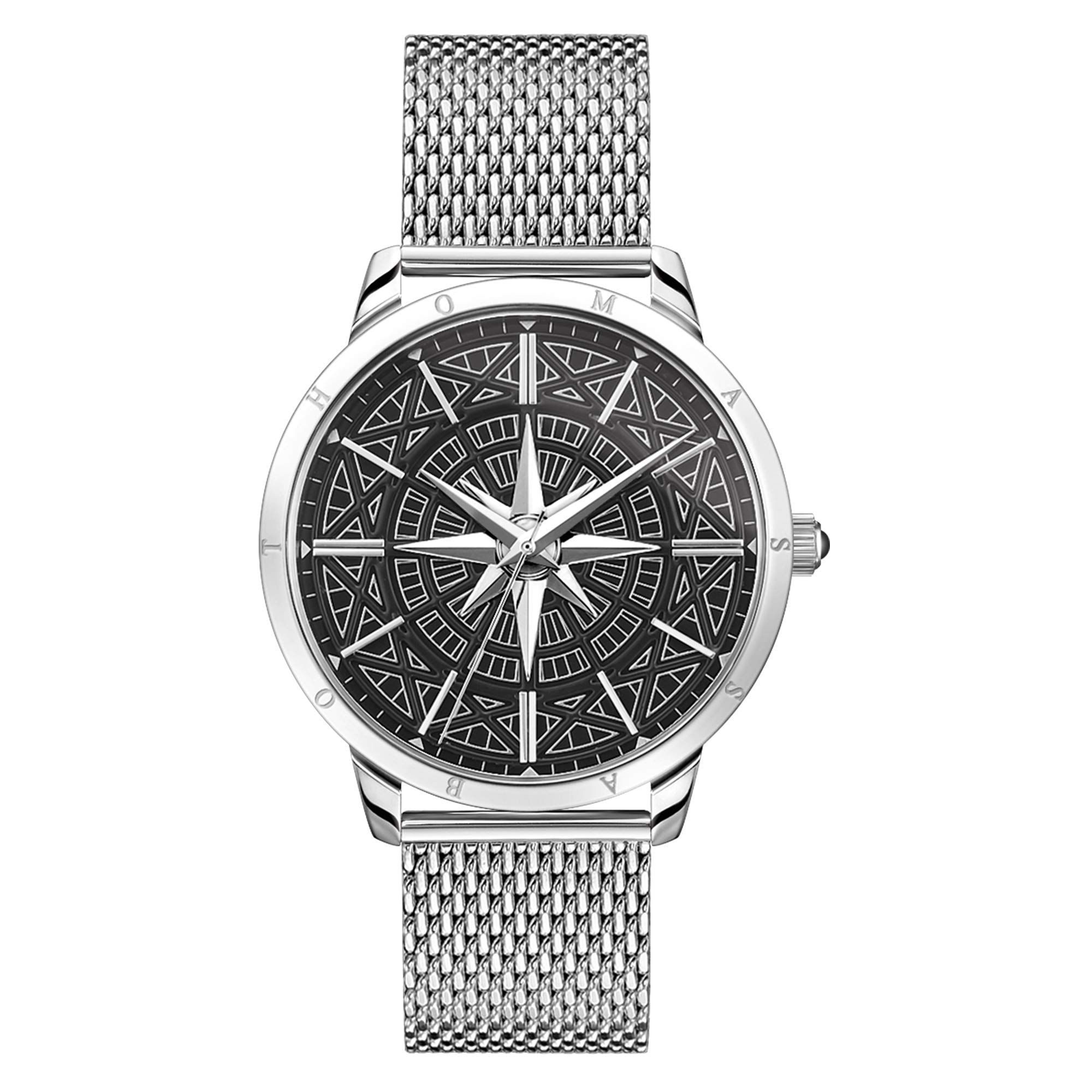THOMAS SABO Unisex Adult Analogue Quartz Watch with Stainless Steel Strap