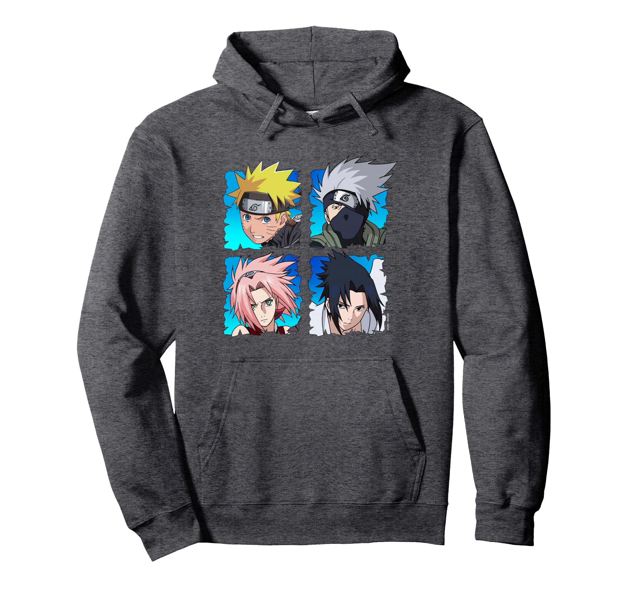 Shippuden 4 Heads Pullover Hoodie