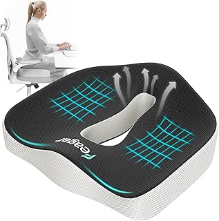 Feagar Memory Foam Seat Cushion for Pain Relief