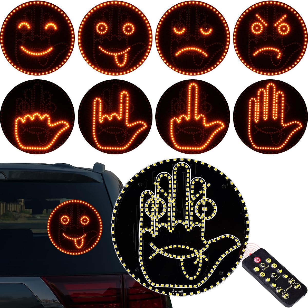 Tomorotec LED Car Hand Gesture