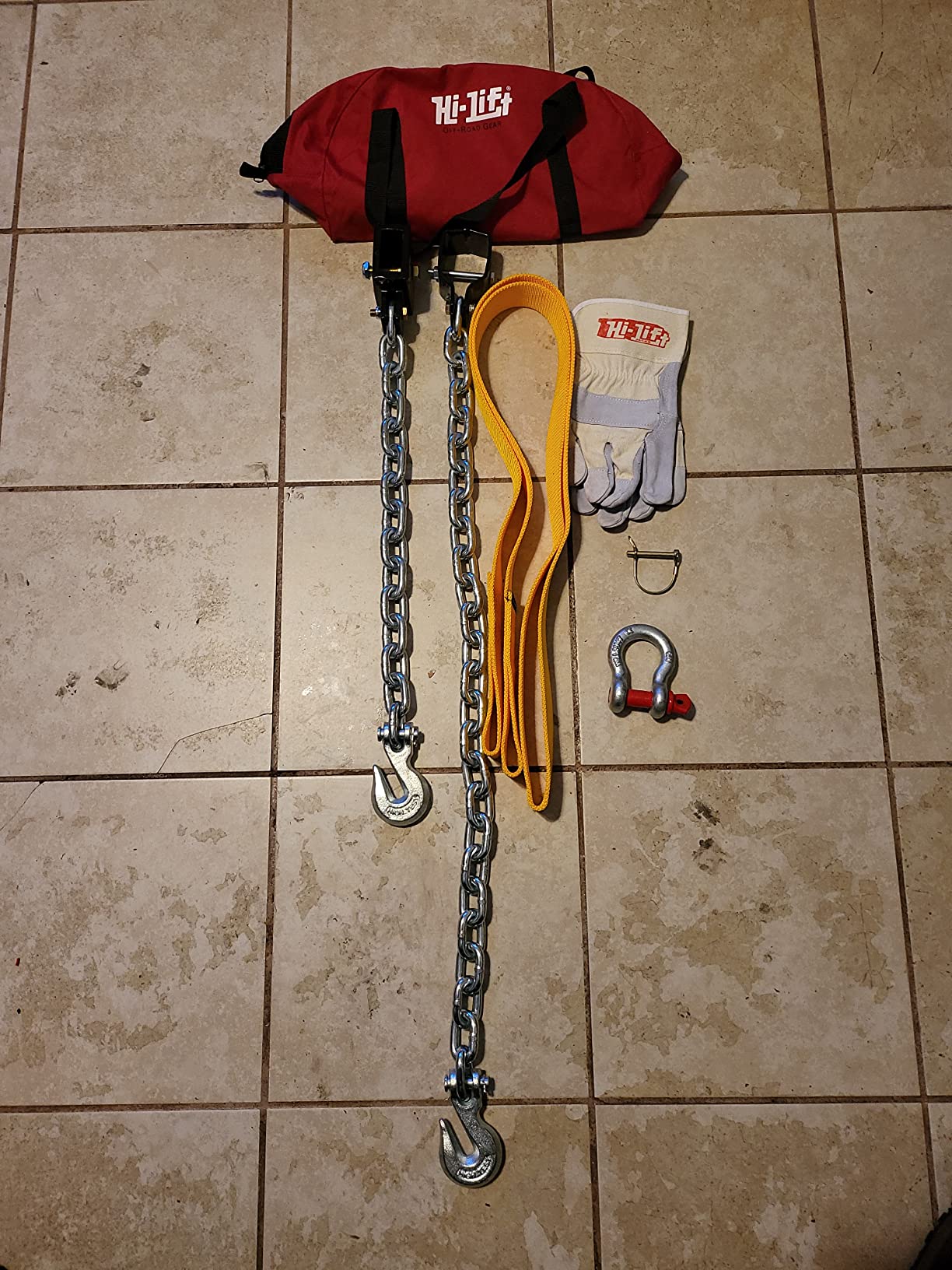 Hi-Lift Off-Road Kit components