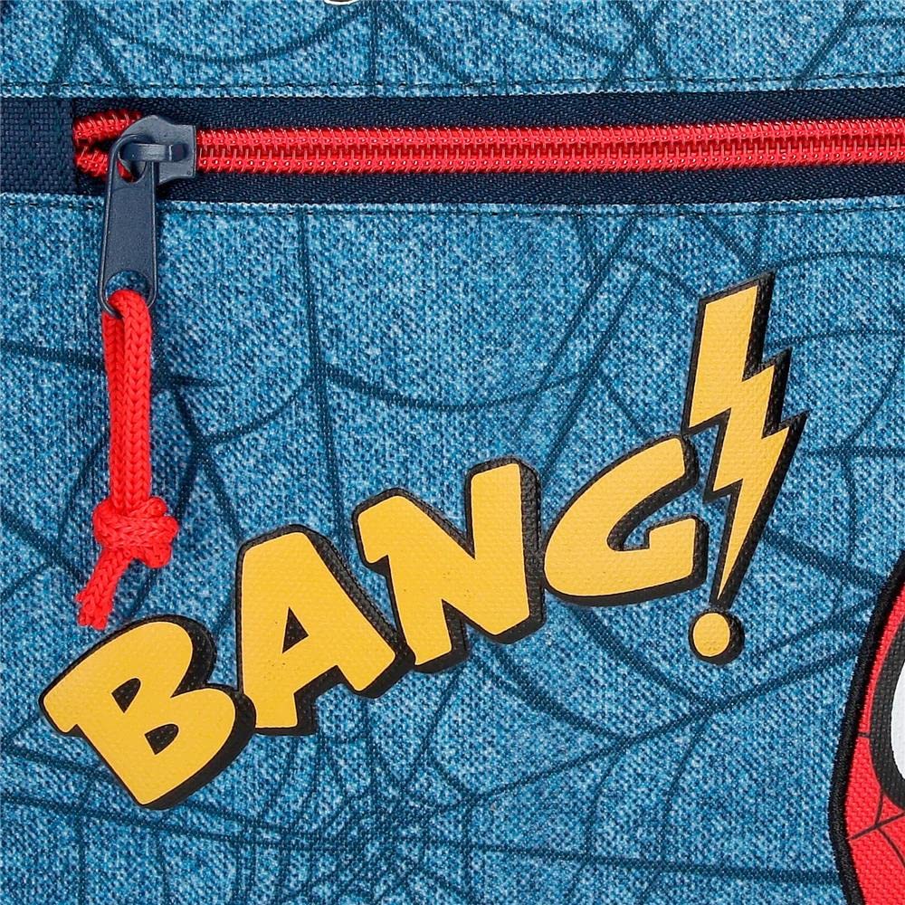 Marvel, blu, Talla única, Zaino 42 + carrello