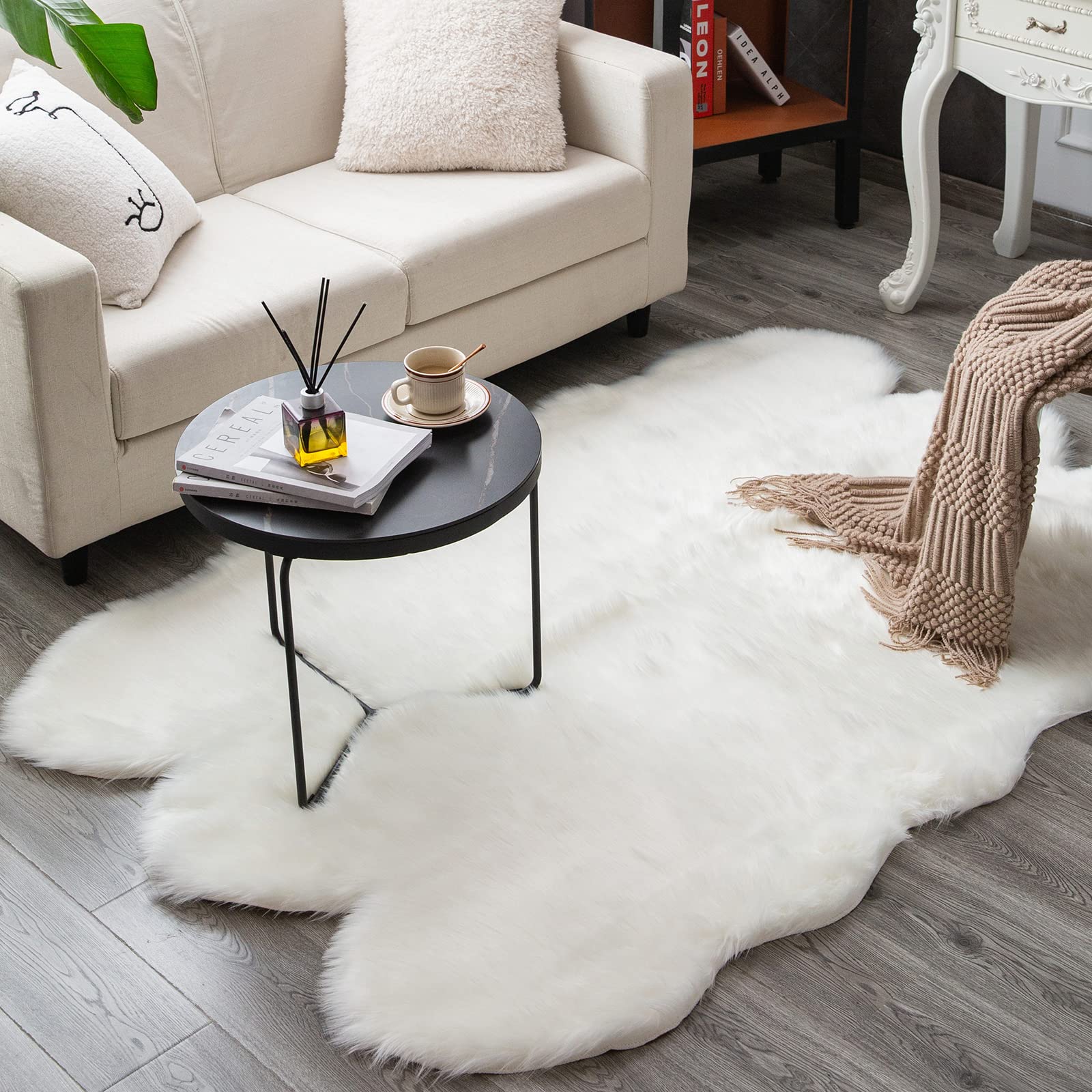 Carvapet Soft Fluffy Rug 4x6