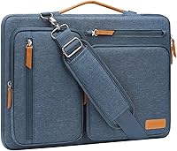 Vista 7 de MOSISO Bolsa de hombro protectora 360 para laptop, bolsa de computadora de 17-17.3 pulgadas compatible con MacBook, HP, Dell, Lenovo, portátil Asus