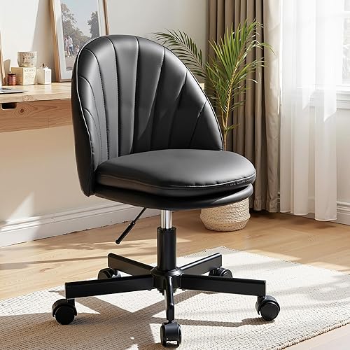 GTRACING Silla de oficina alta ergonómica pequeña, silla de escritorio para computadora con ruedas Altura versátil Taburetes de oficina a bar (o