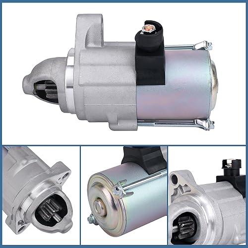 Miniatura 2 de Motor de arranque compatible con Honda Fit 2015-2020, Fit Cool, Fit DX, 1 Million Edition, Fit EX, L4 1.5L Starter